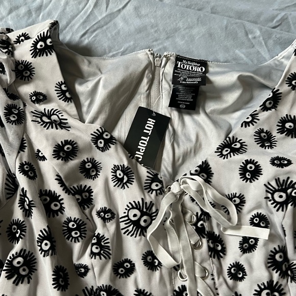 Her Universe Studio Ghibli My Neighbor Totoro Soot Sprites Tulle Dress NWT - Picture 7 of 8